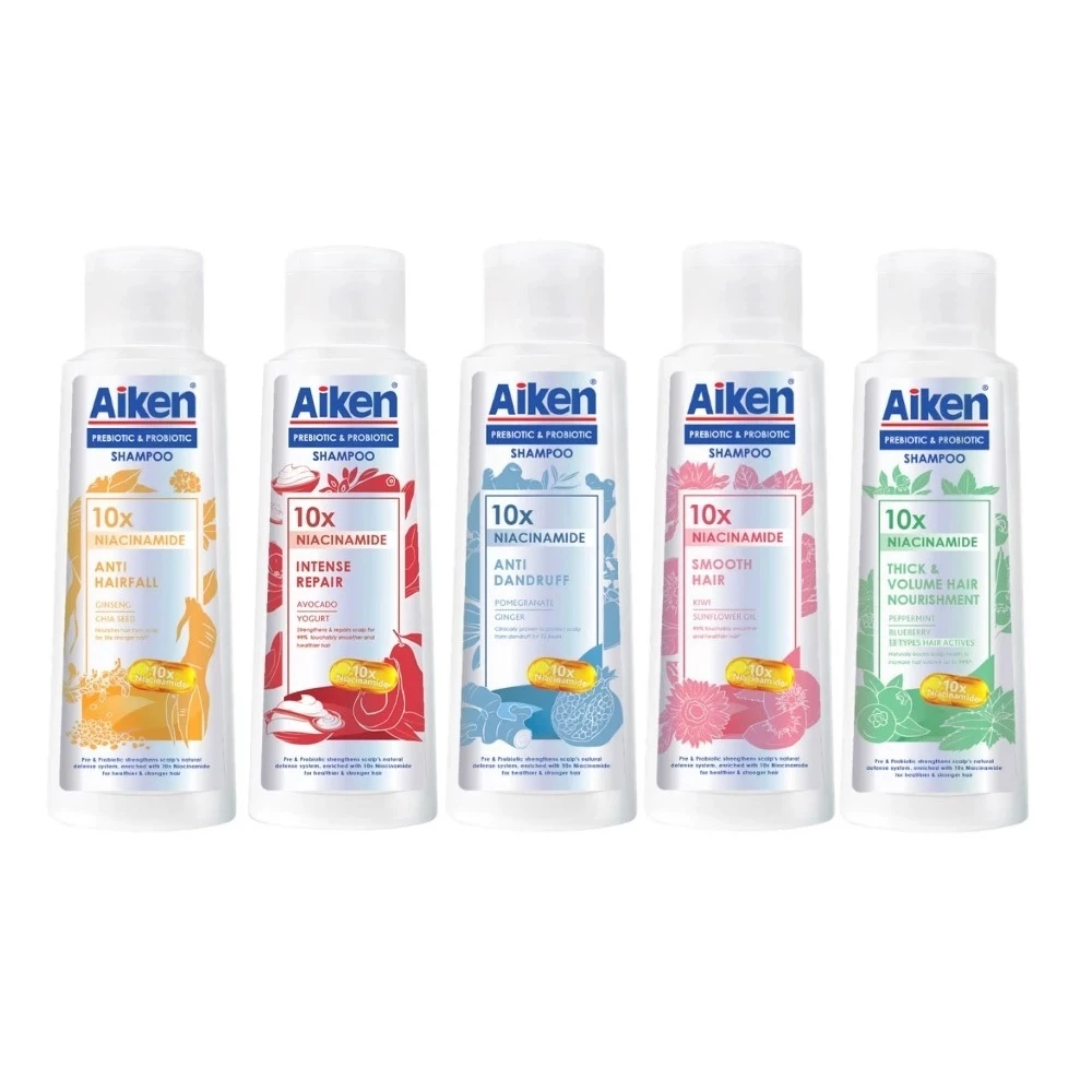 Aiken Prebiotic & Probiotic Shampoo 350g - Image 1