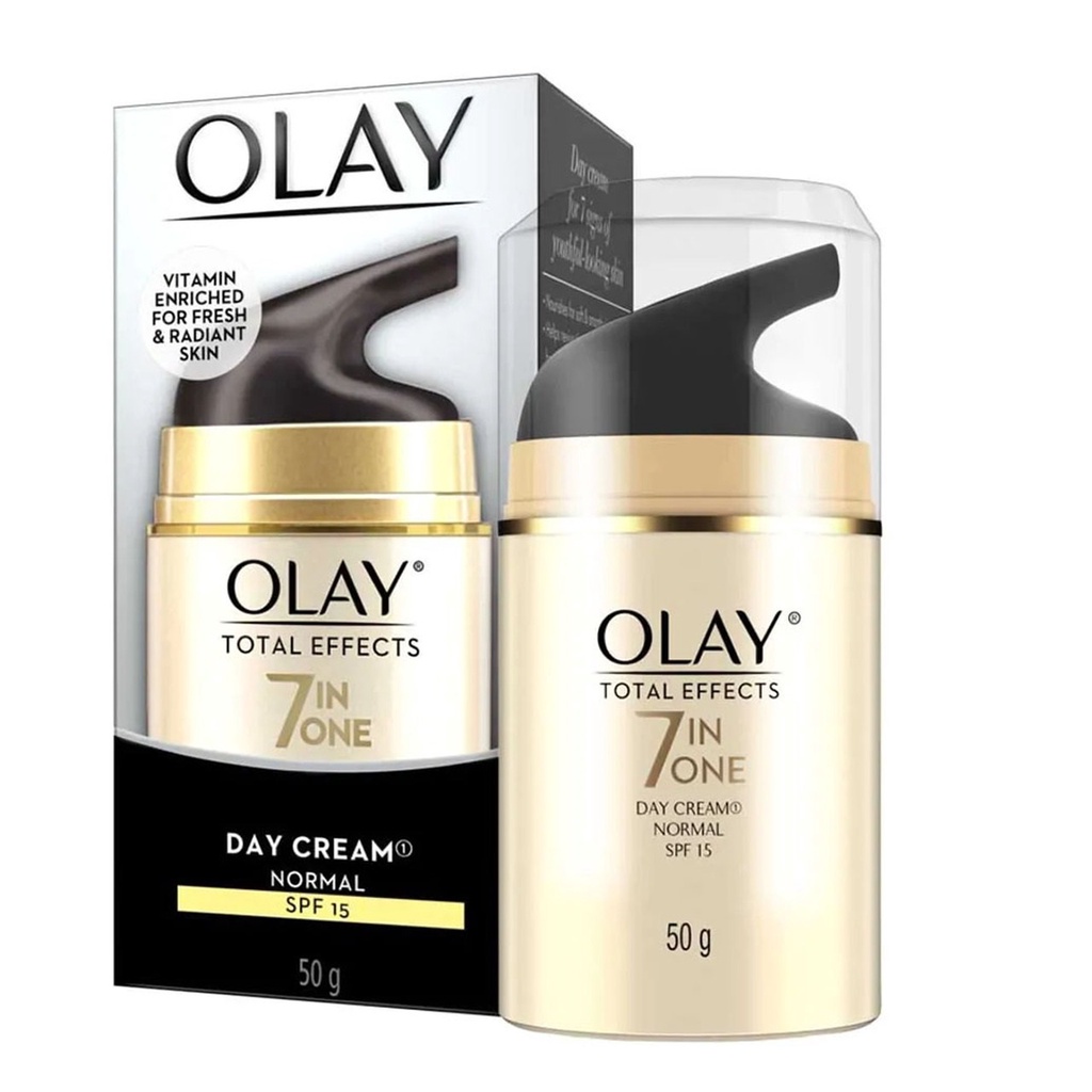OLAY Total Effects 7 In One Day Cream (Normal/Gentle) SPF 15++ 50g - Image 1