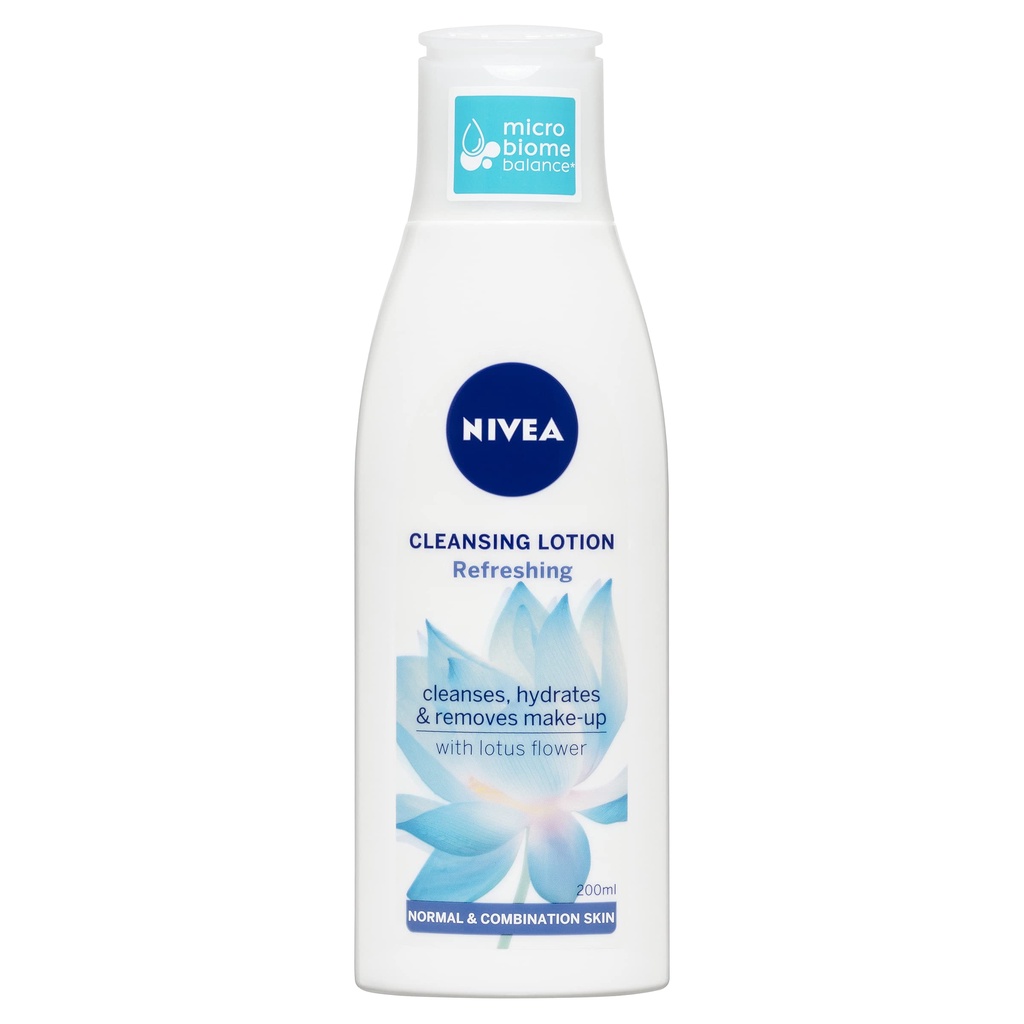 Nivea Refreshing Cleansing Lotion 200ml For Normal/Combination Skin - Image 1