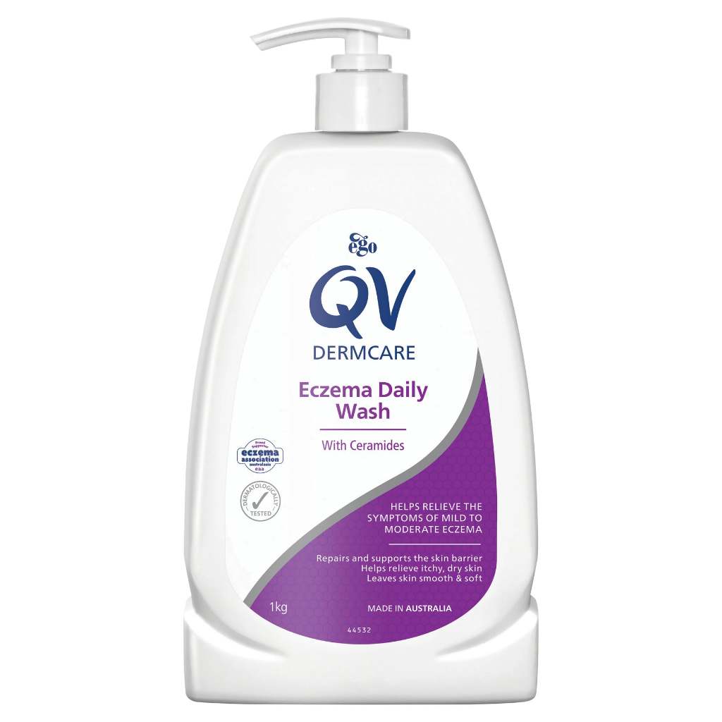 QV Dermcare Eczema Daily Wash 1L - Image 1